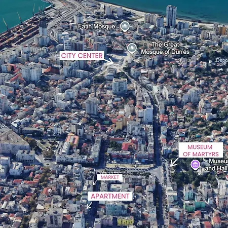 Durres Central Stay Apartment شقة دراس